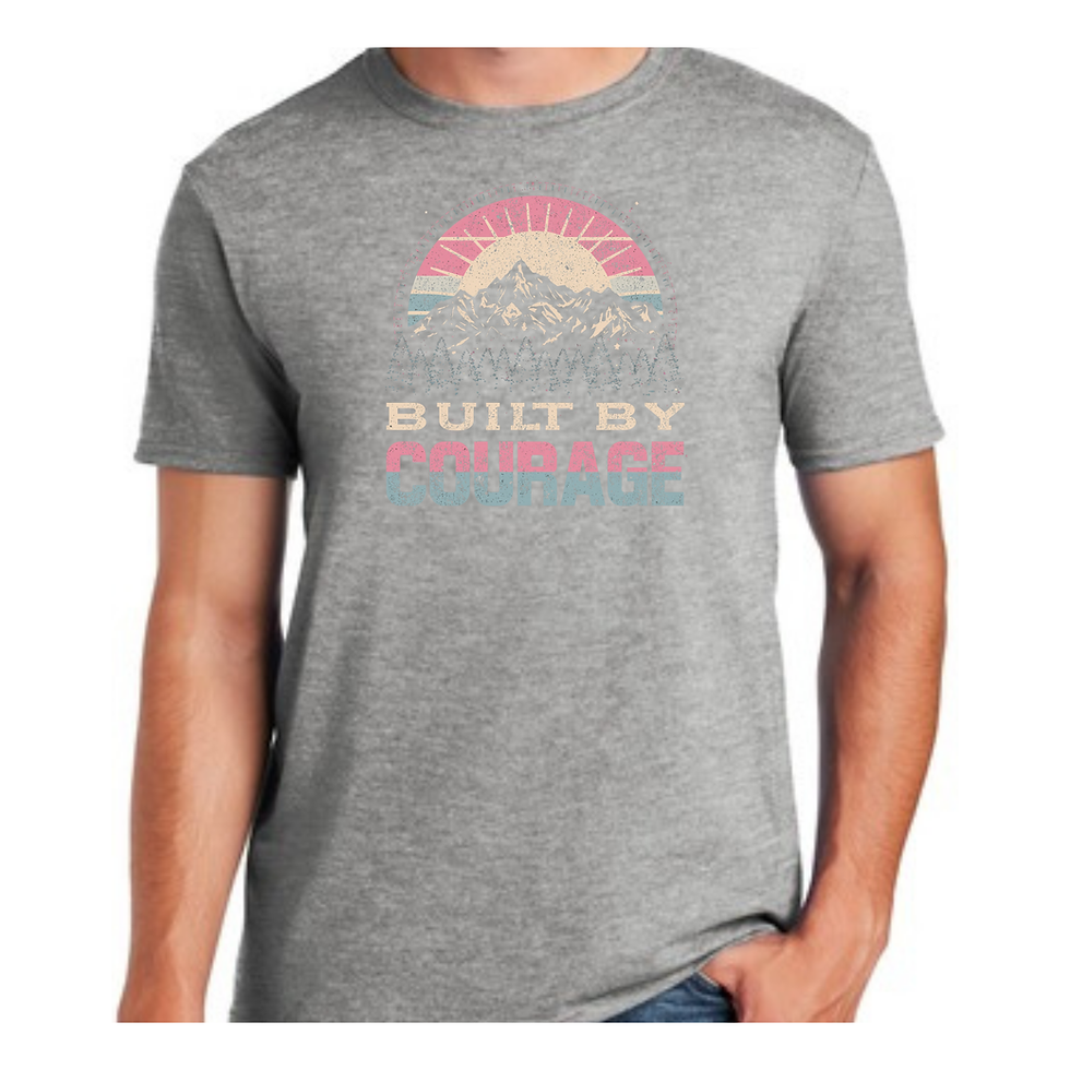 Thumbnail: Built by Courage TShirt