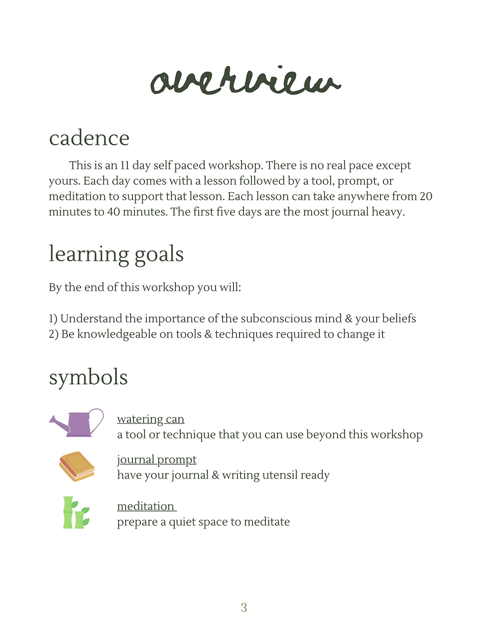 Thumbnail: Coming Home Workshop