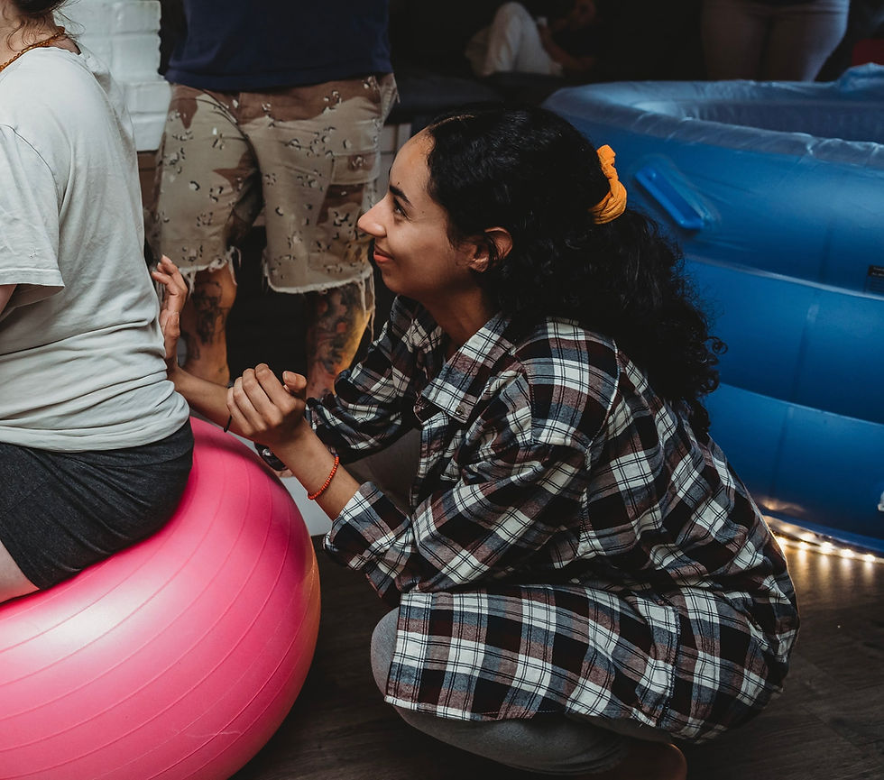 Ariana, founder of womb bloom.