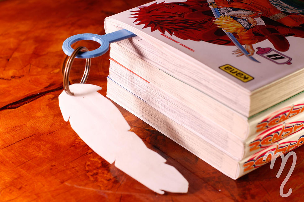 Marque-Page Naruto dans des livres