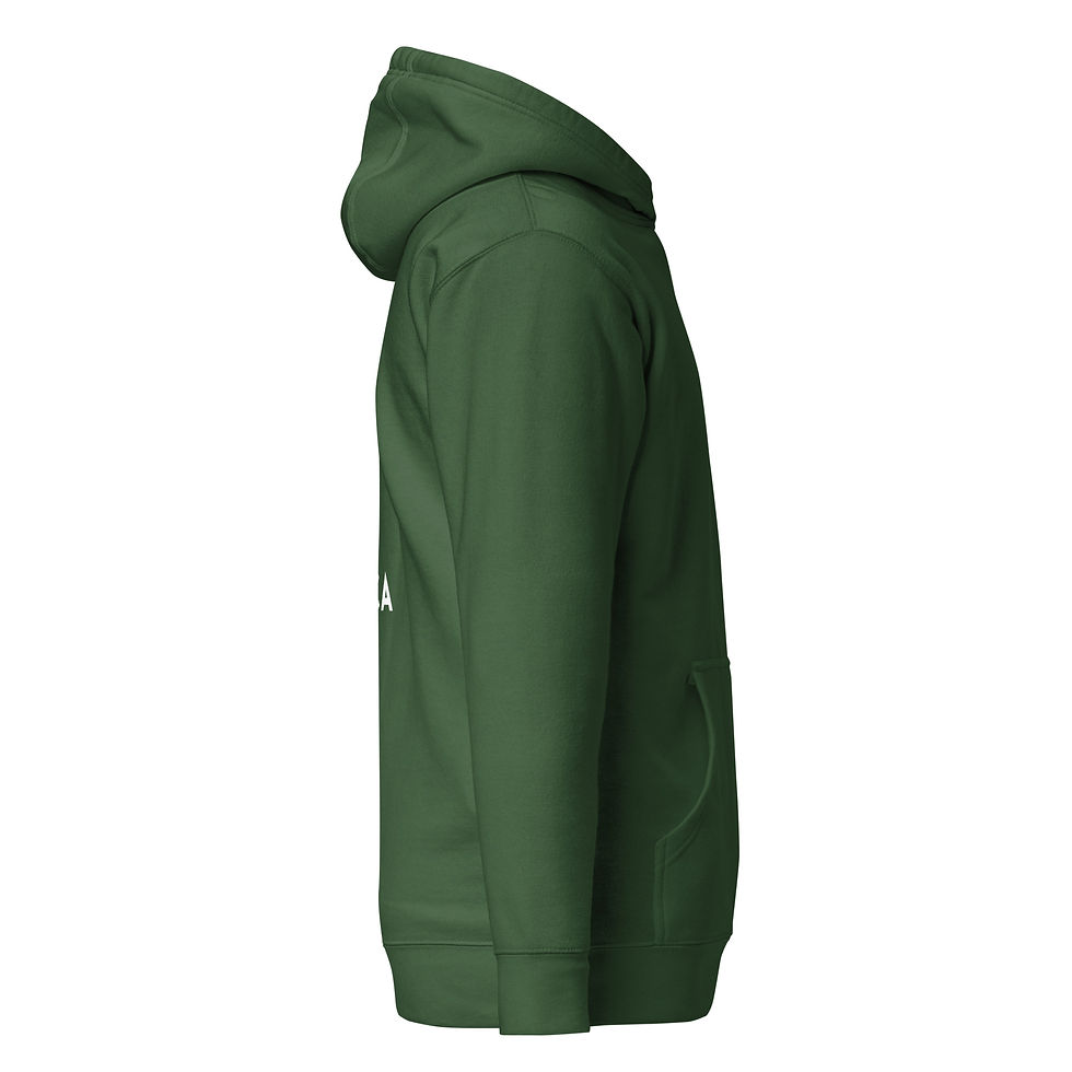 Thumbnail: Unisex Hoodie White logo