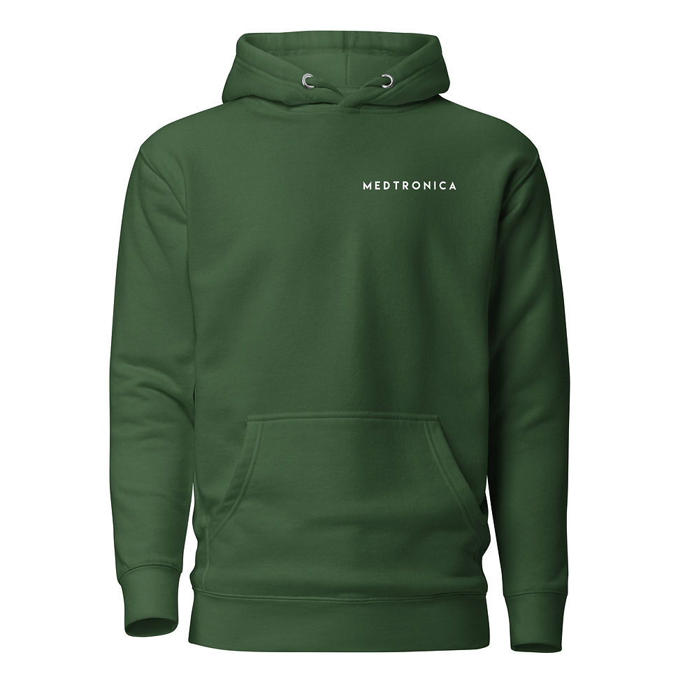 Thumbnail: Unisex Hoodie White logo