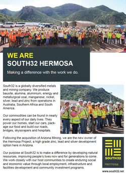 SOUTH32 - Full Page Advertisement