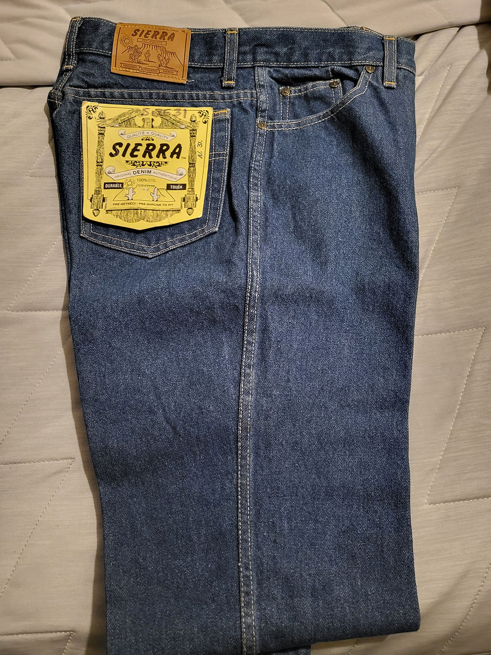 Jeans pour hommes de la marque Sierra d'Italie