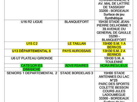 RENCONTRES DES 25 ET 26 MARS 2023