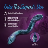 Thumbnail: Temptasia Twin Python Silicone Double Ended Dildo