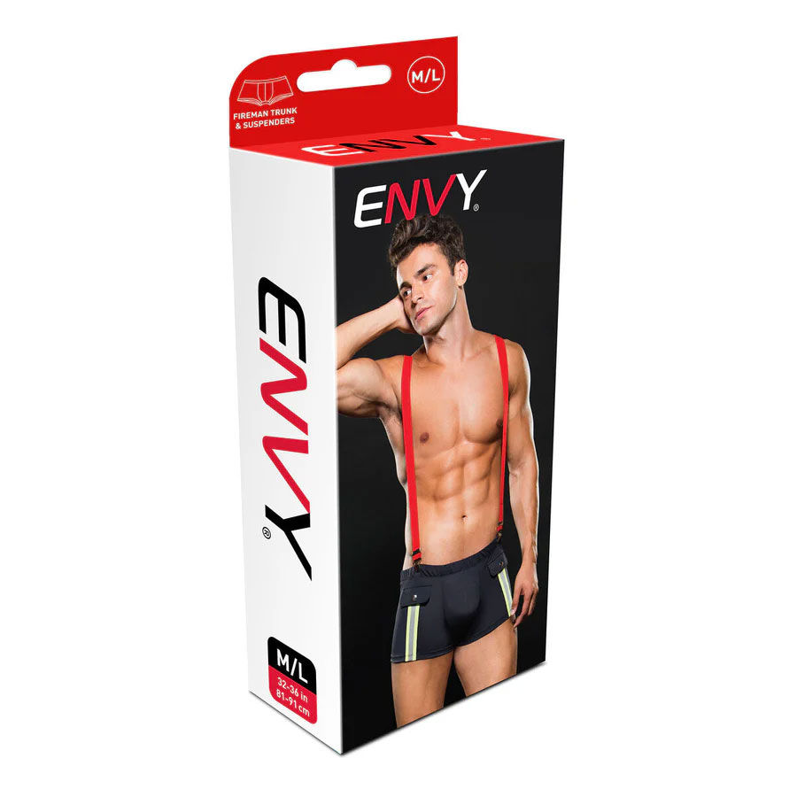 Thumbnail: Fireman Bottom With Suspenders 2 Pc