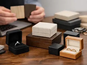 How to Choose a Custom Ring Box Supplier