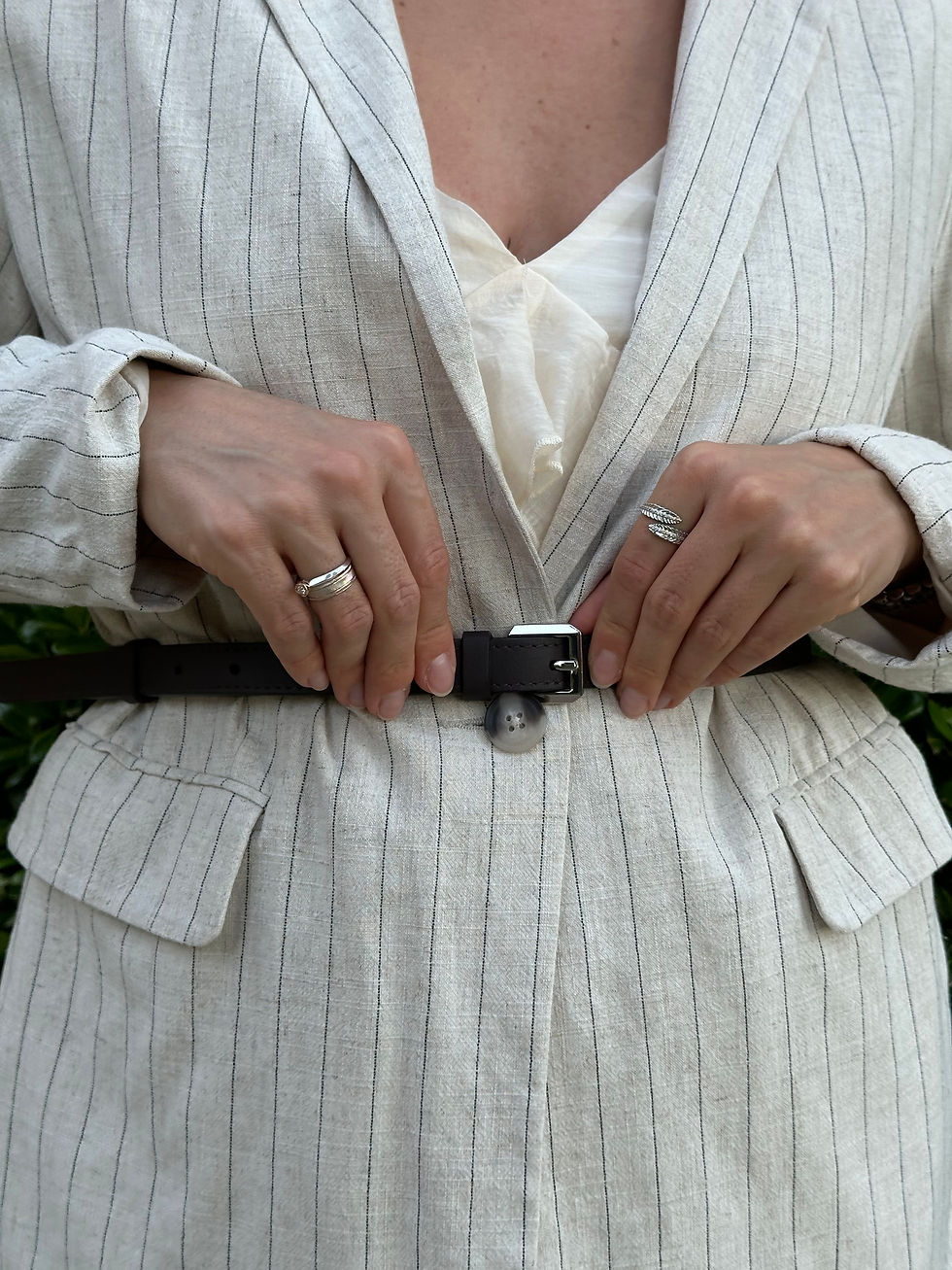 Ремінь жіночий з натуральної шкіри