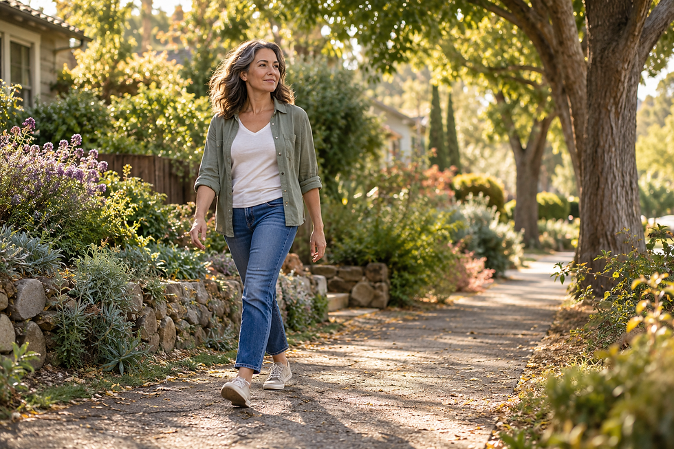 A little fresh air, a slower pace, a moment for yourself.