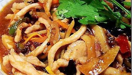 鱼香肉丝 CERDO SICHUAN