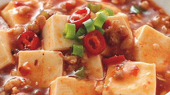 麻婆豆腐 MAPO TOUFU