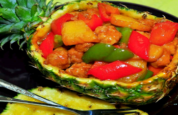 Arranged Food and Objects