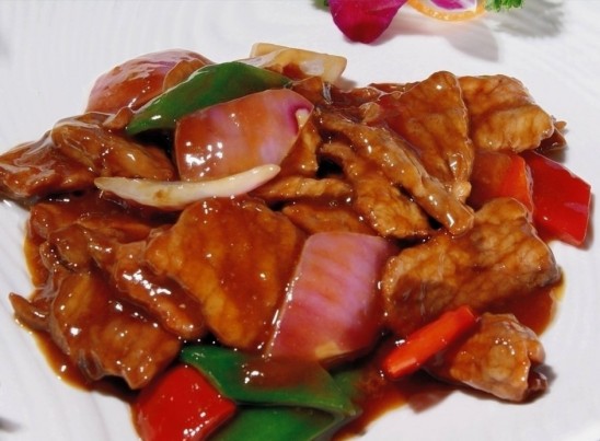 Arranged Food and Objects