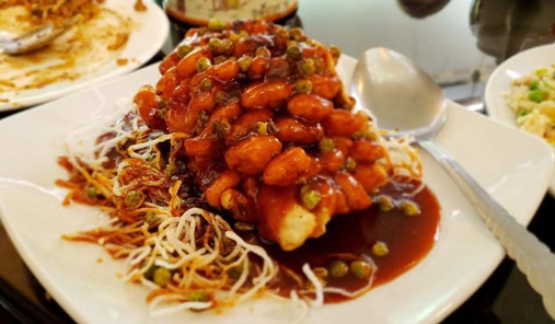 Arranged Food and Objects