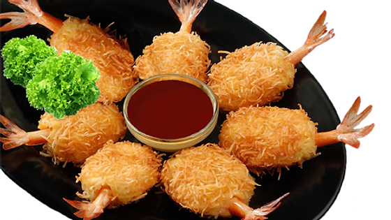 Camarón Ecuatoriano con Panko