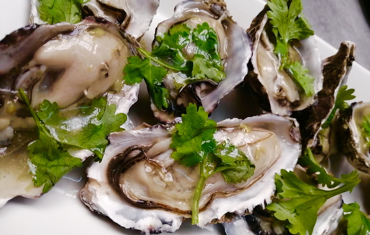 Arranged Food and Objects