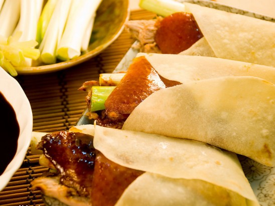 Arranged Food and Objects