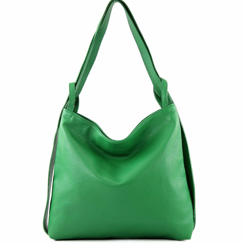Thumbnail: ISABELL Tasche Leder Ledertasche Umhängetasche Slingbag Rucksack 