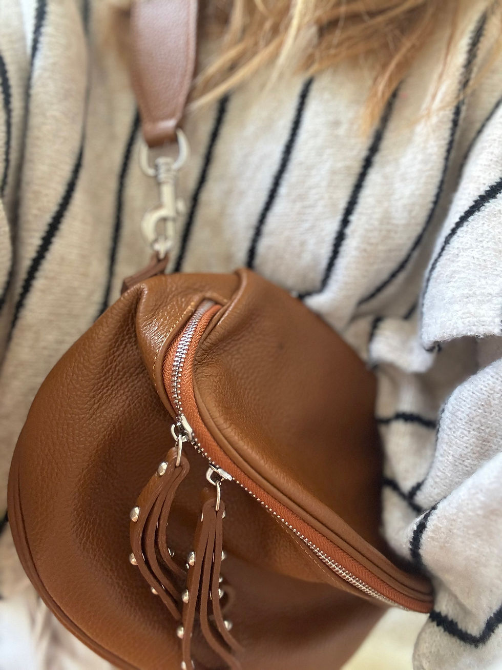 Thumbnail: KATRIN Grossbodybag Umhängetasche Tasche Ledertasche Leder 
