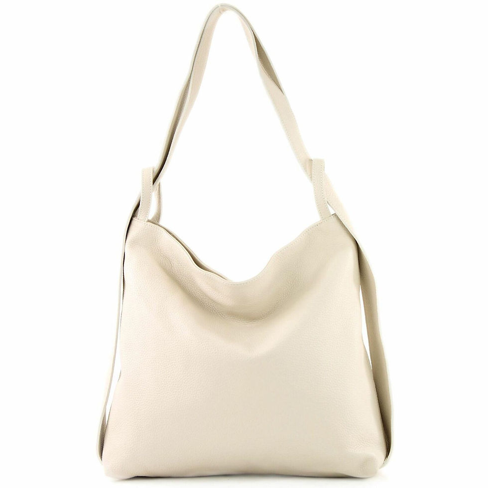Thumbnail: ISABELL Tasche Leder Ledertasche Umhängetasche Slingbag Rucksack 