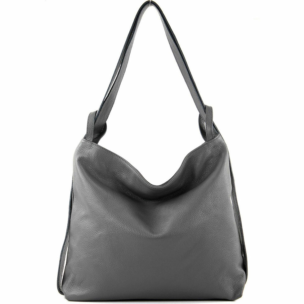 Thumbnail: ISABELL Tasche Leder Ledertasche Umhängetasche Slingbag Rucksack 
