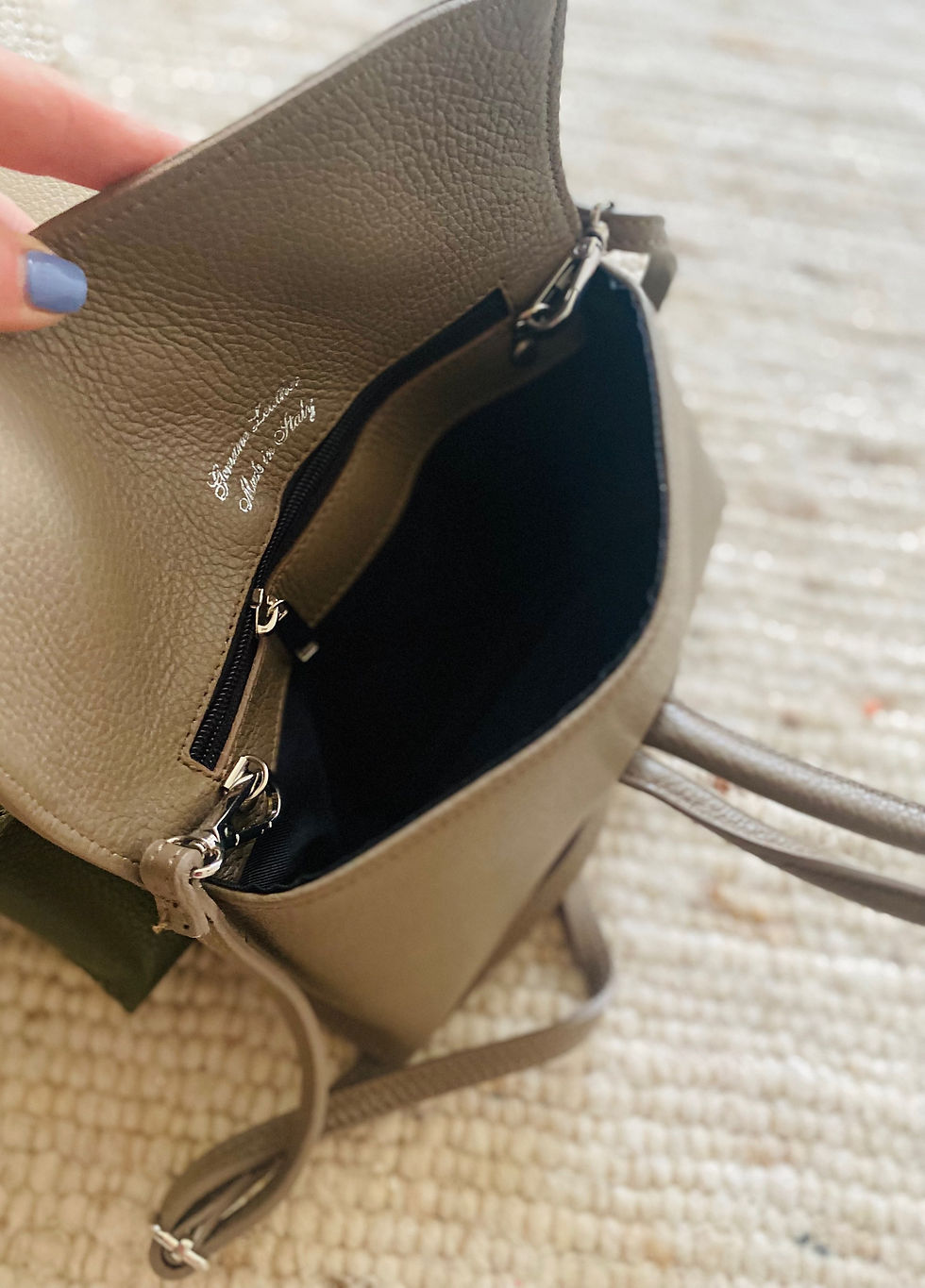 Thumbnail: Kelsey Umhängetasche Tasche Ledertasche Clutch Abendtasche Leder Megaschön 