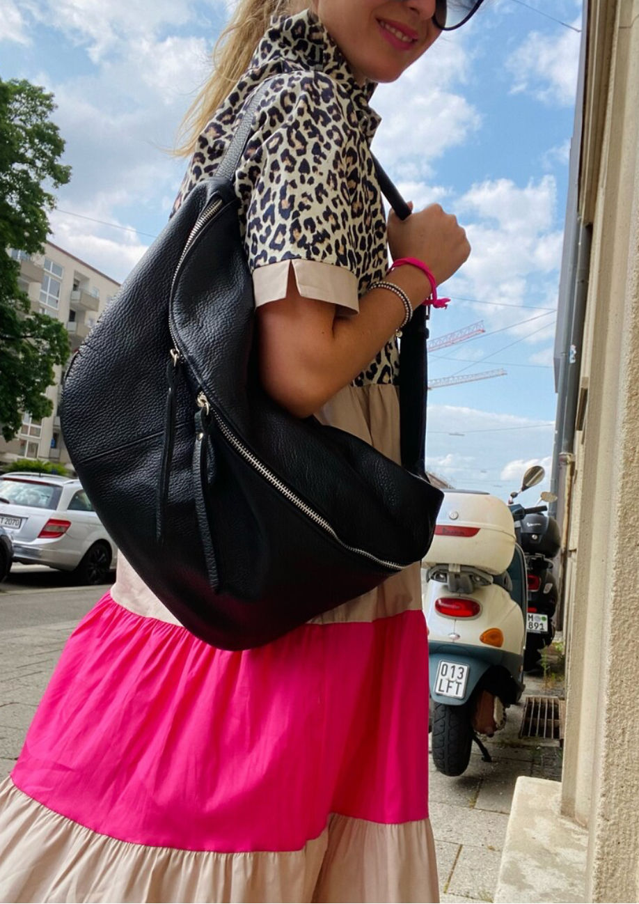 Thumbnail: Total schönes Kleid Sommerkleid locker und luftig one Size Animal Print 34 36 38