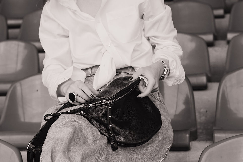 Thumbnail: KATRIN Grossbodybag Umhängetasche Tasche Ledertasche Leder 