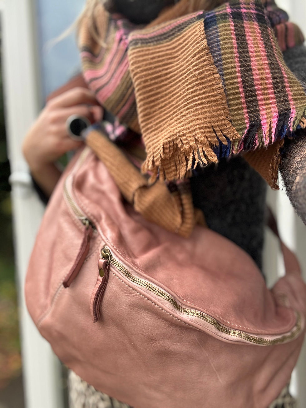 Thumbnail: IDA XXL Luxus LUmhängetasche Handtasche Nappa  Schultertasche Ledertasche Leder
