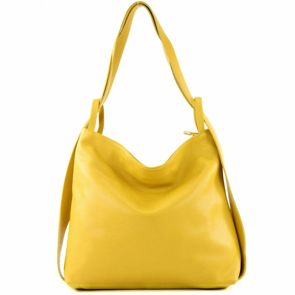 Thumbnail: ISABELL Tasche Leder Ledertasche Umhängetasche Slingbag Rucksack 