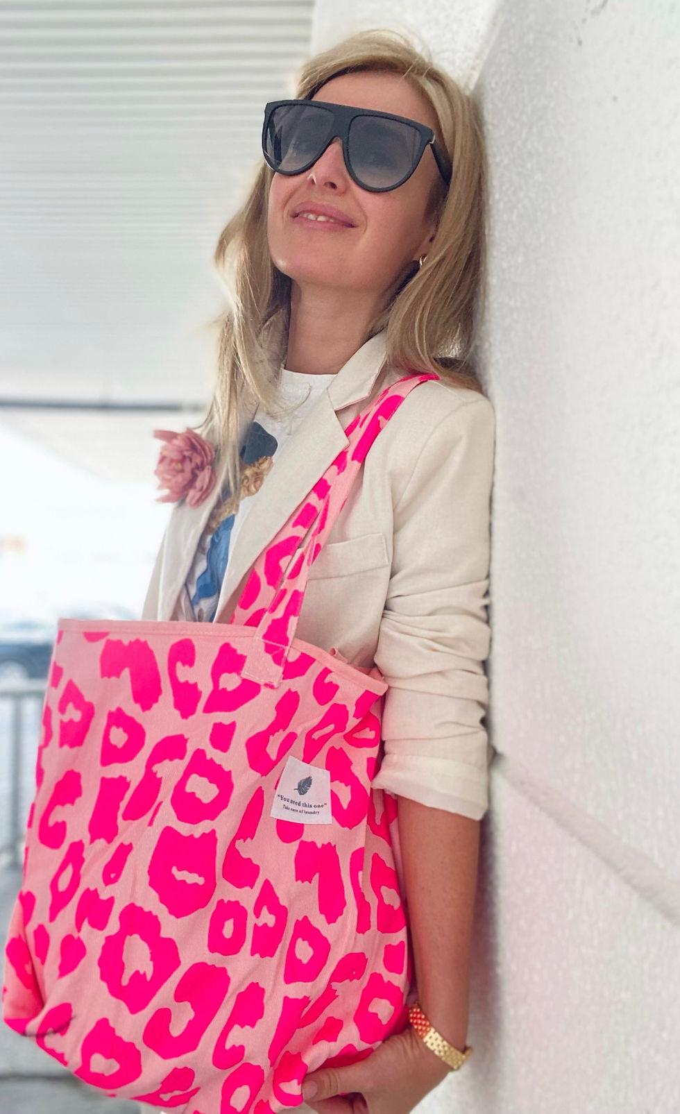 Miniaturbild: SOFI Shopper Baumwolle Tasche Baumwolletasche Leo Leoprint super stylish