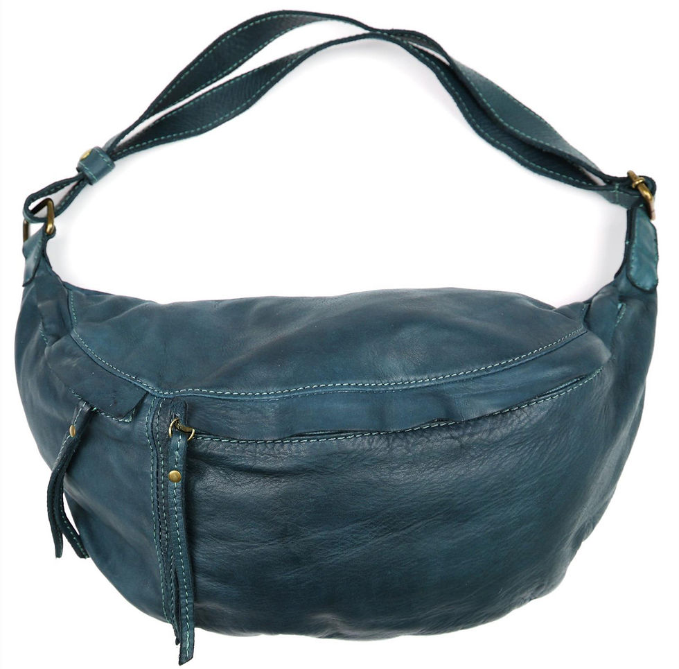 Thumbnail: IDA XXL Umhängetasche Tasche Ledertasche Großbody Großbodybag Nappa Leder