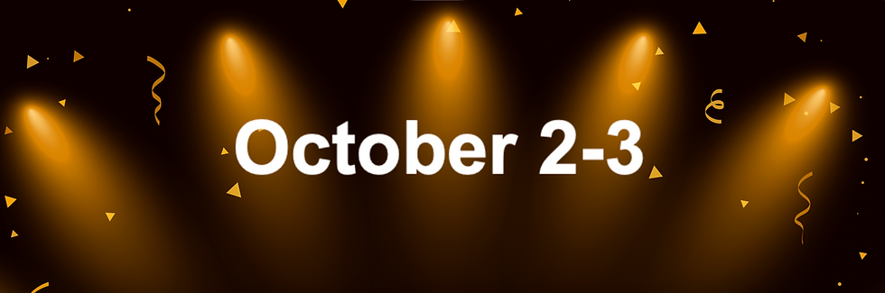 October  2-3 - Traditional Indulgence of the day!