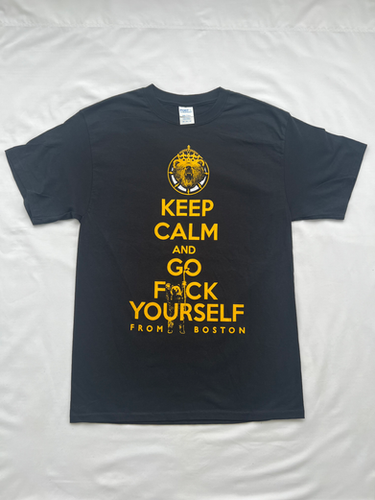 Keep Calm GFY Shirt | Wickeddicktees.com