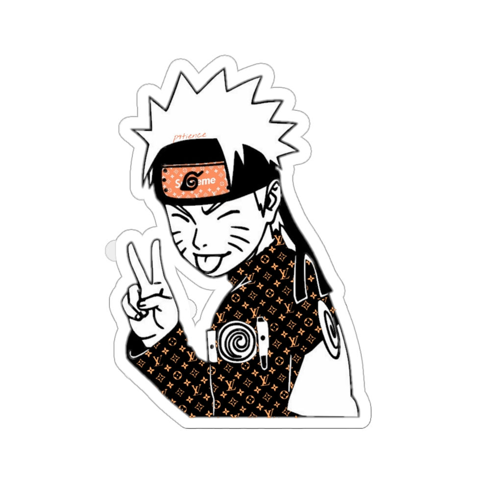 Thumbnail: Naruto x supreme Louis Vuitton Sticker