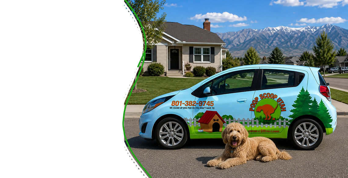 Poop Scoop Utah Orem City page for pet waste removal