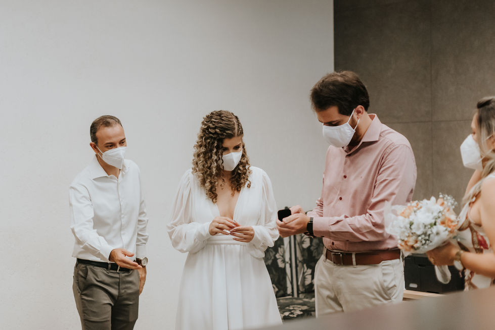 Casamento civil no 1º Subdistrito de Registro Civil de Belo Horizonte