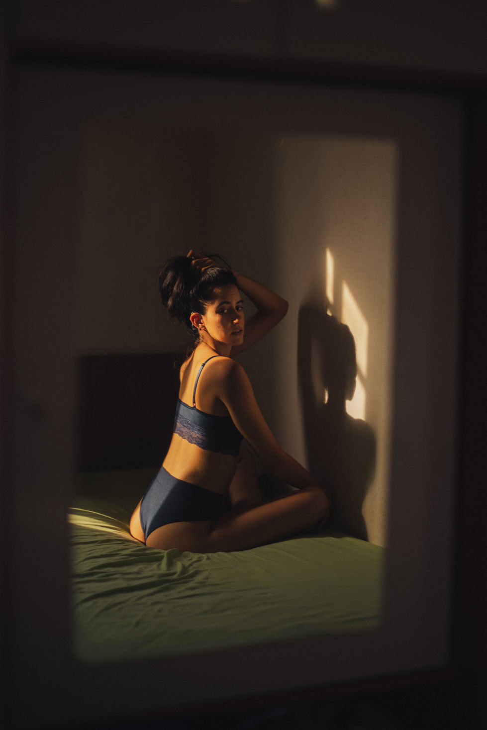 Belo retrato feminino em ensaio feminino em Belo Horizonte