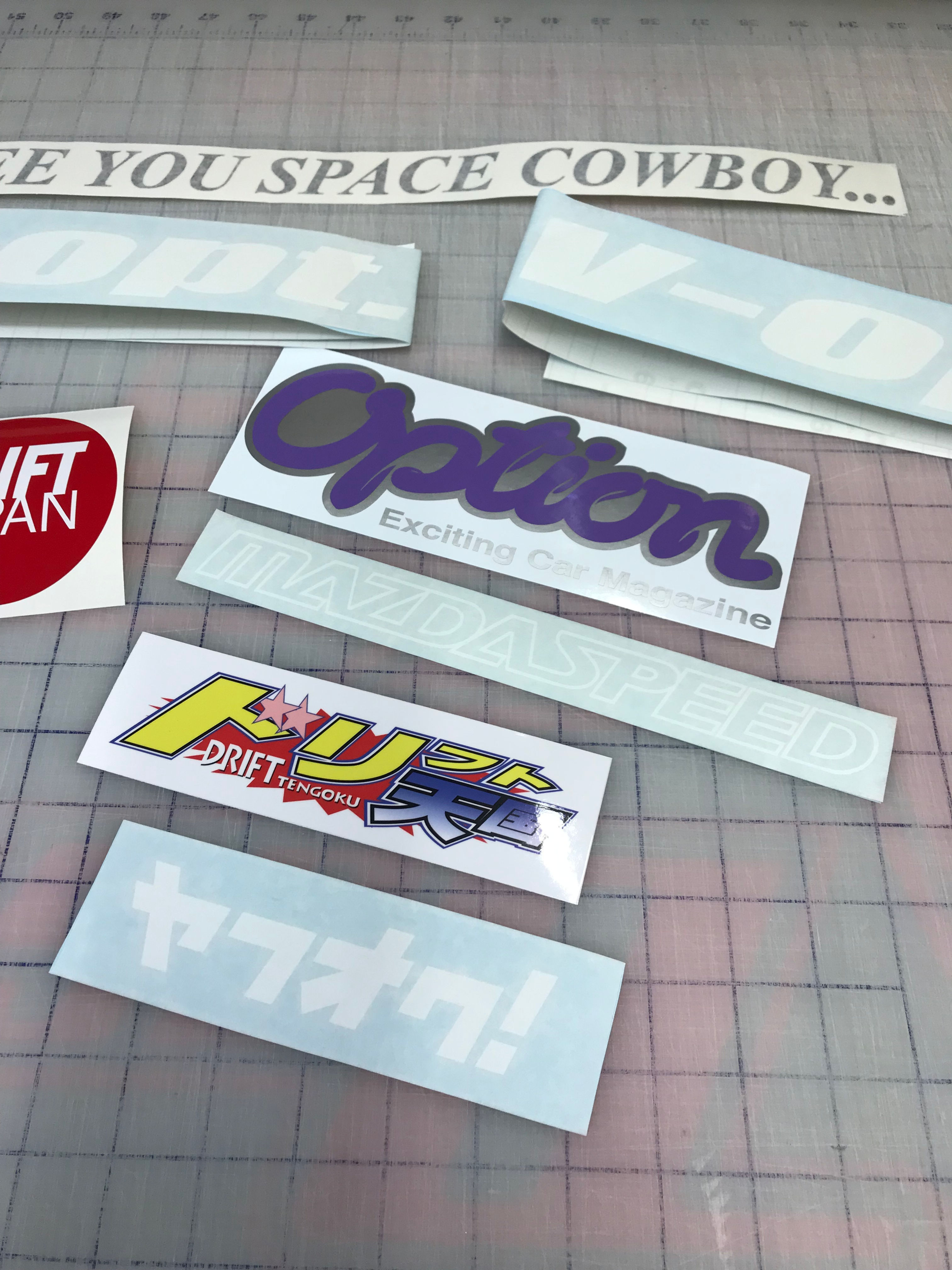Option Mag Stickers