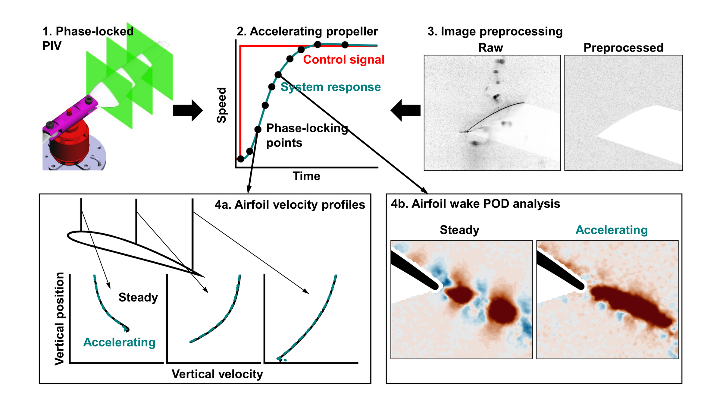 Phase-locked PIV measurements of an accelerating propeller blade at low Reynolds numbers