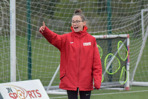 Children's football coaching