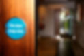 Fire Door Keep Shut sign displayed on a door, essential for safety compliance, featured on North West Fire Doors Ltd homepage
