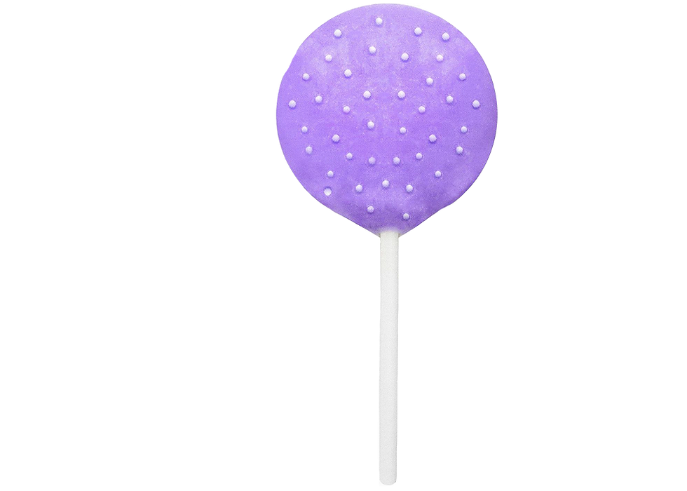 CBD Cake Pop (Purple) CBD Infused Edible Candy