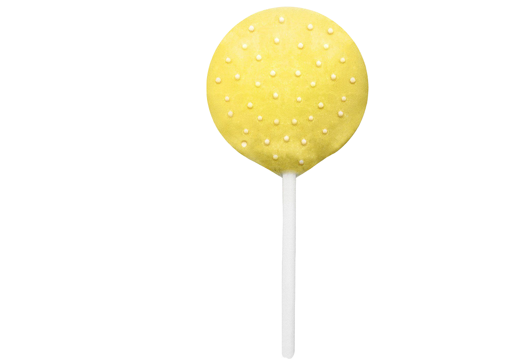 CBD Cake Pop (Yellow) CBD Infused Edible Candy