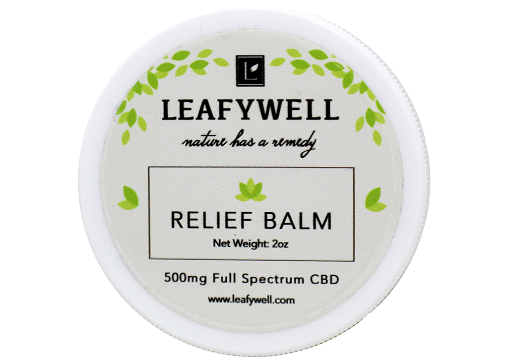 LeafyWell Hemp Relief Balm 500mg