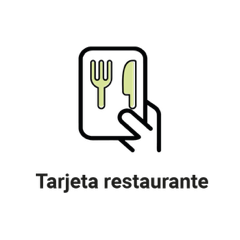 tarjeta restaurante