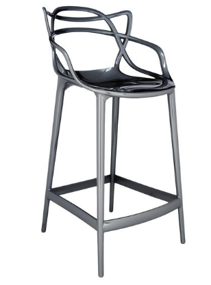 Miniatura: Sgabello Masters stool /Kartell art. 5849 metallizzato