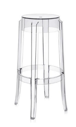 Miniatura: Sgabello Charles Ghost /Kartell art. 4899 - imballo di n.2 sgabelli