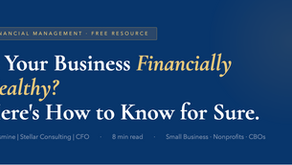 Is your business financially healthy